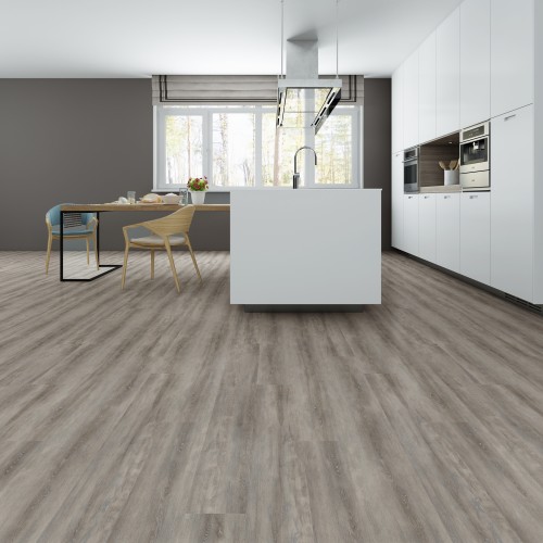 Luxury Vinyl Click-Lock Flooring - Rustic Grey